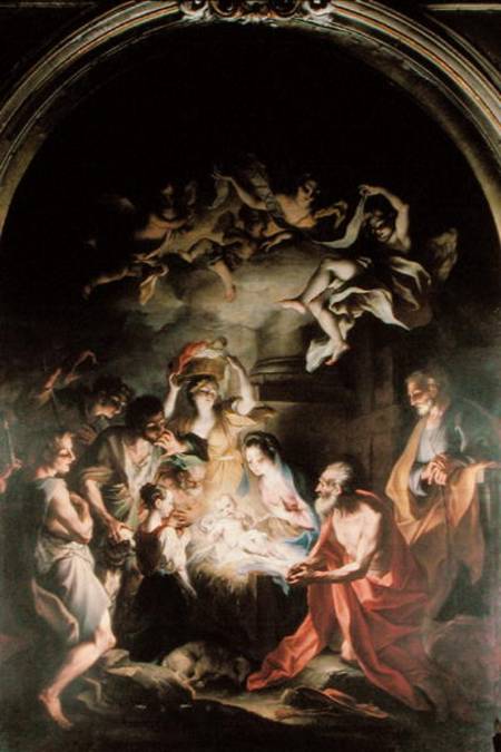 Nativity with St. Jerome a Stefano Maria Legnani