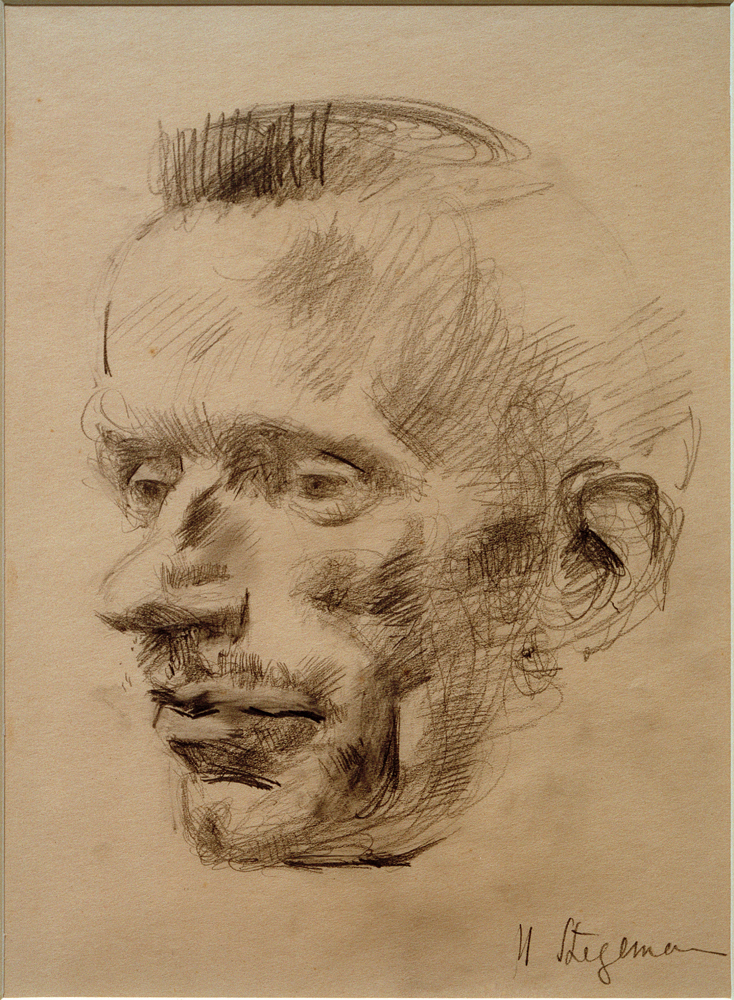 Porträt Wilhelm Werner, um 1926 a Stegemann Heinrich