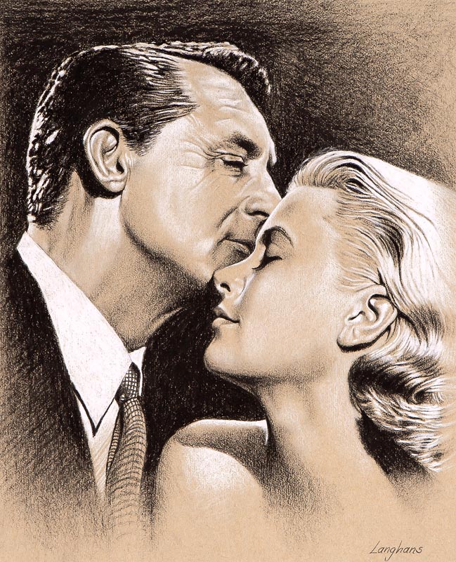 Grace Kelly e Cary Grant a Stephen Langhans