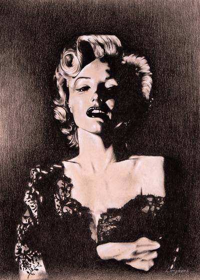 Marilyn Monroe in abito da sera