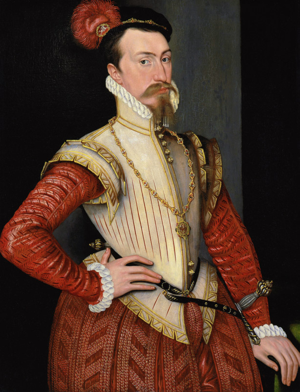 Robert Dudley, 1st Earl of Leicester (1532-1588) a Steven van der Meulen