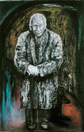Meeting with a Wise Man, 2003-04 (oil on canvas)  a Stevie  Taylor