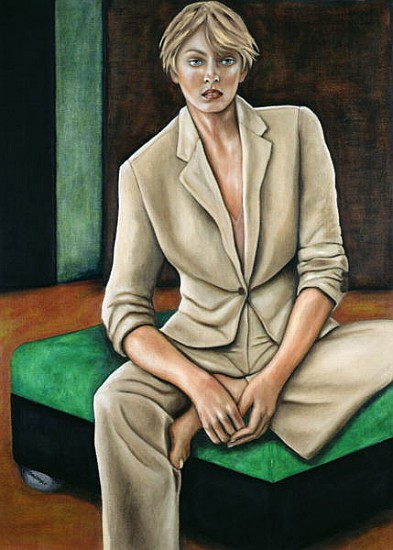 Waiting, 2001 (oil on canvas)  a Stevie  Taylor