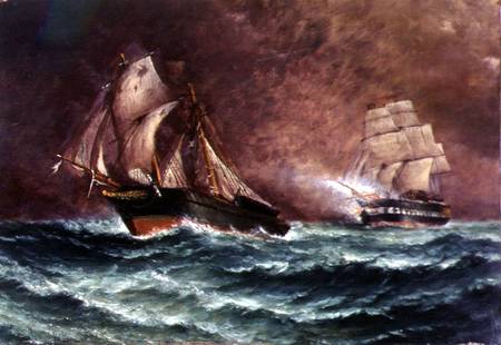 The Life of the Slaver 'Orange Grove' - Chased by an English Frigate a Stuart Henry Bell