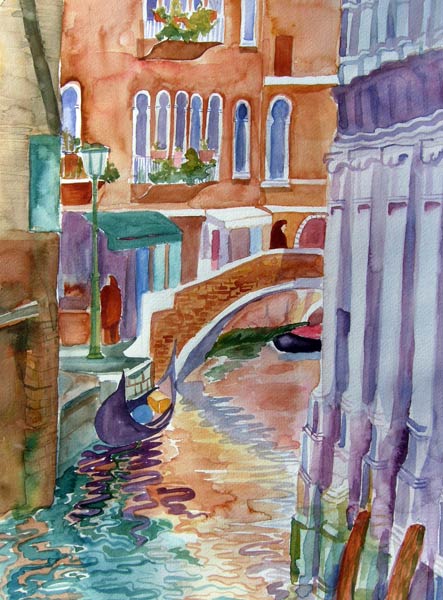 Venecian Canal a Mary Stubberfield