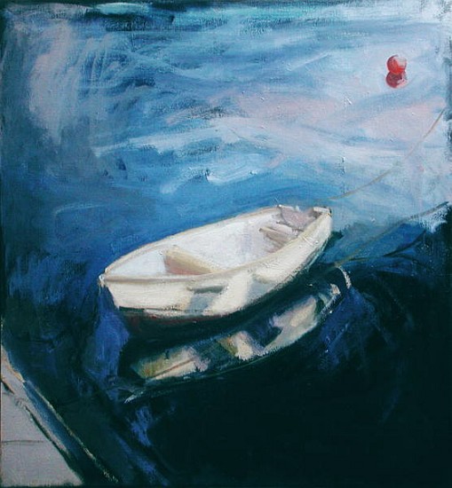 Boat and Buoy, 2003 (oil on canvas)  a Sue  Jamieson