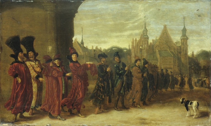 Ambassadors from the Czar of Muscovy in The Hague on 4 November 1631 a Sybrandt van Beest