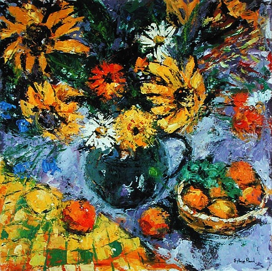 Garden Sunflowers a Sylvia  Paul