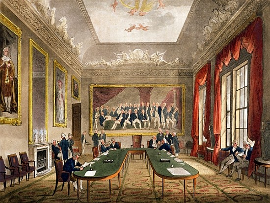 Trinity House from Ackermann''s ''Microcosm of London'' a T.(1756-1827) Rowlandson