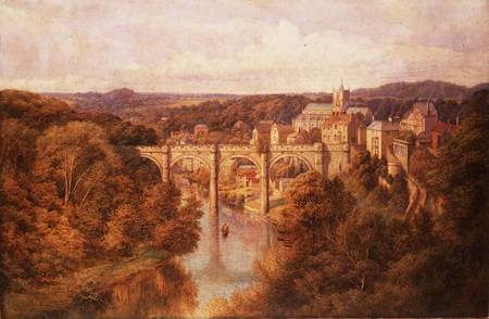 The Viaduct, Knaresborough a T. Holroyd