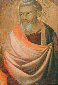 Bildnis eines Evangelisten a Taddeo Gaddi