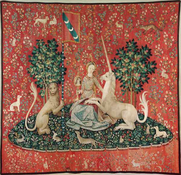 The lady with the unicorn a Tapisserie