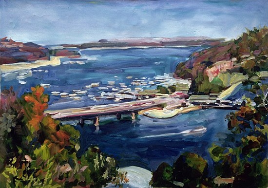 The Sydney Split, 1995 (oil on canvas)  a Ted  Blackall