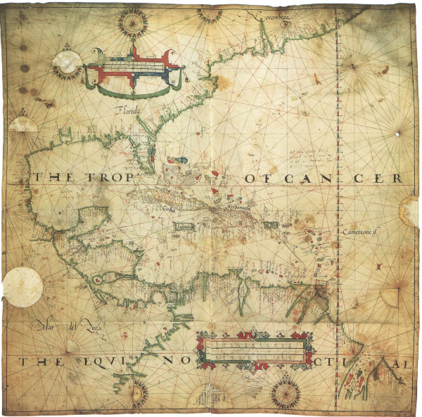 Central America , Map by Th.Hood a Th. Hood