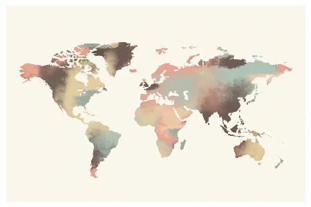 World Map Color