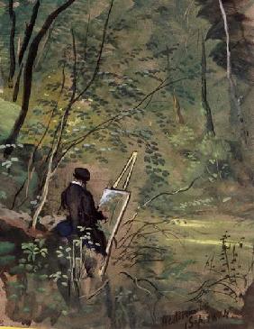 Hestercombe Woods Somerset 1834