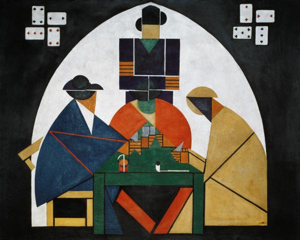 I giocatori di carte  a Theo van Doesburg