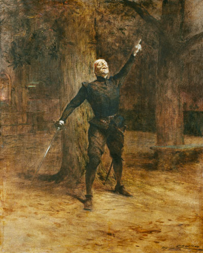 Constant Coquelin (1841-1909) as Cyrano de Bergerac a Theobald Chartran