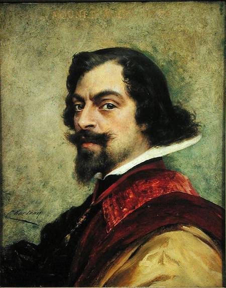 Portrait of Mounet-Sully (1841-1916) a Theobald Chartran