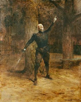 Constant Coquelin (1841-1909) as Cyrano de Bergerac