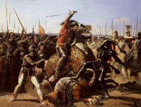 Duke of Friedland (1583-1634) at The Charge of Wallenstein