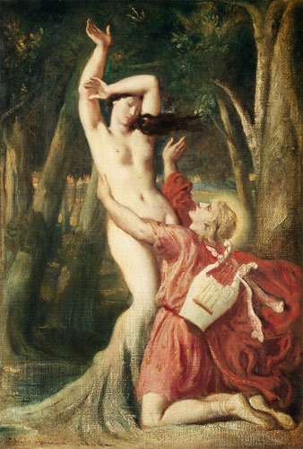 Apollo and Daphne a Théodore Chassériau