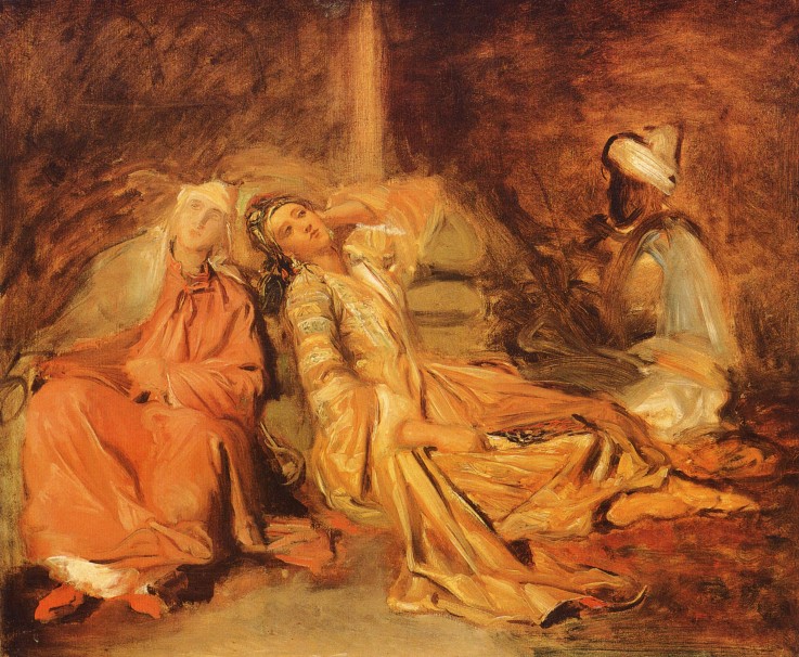 Interior of a Harem a Théodore Chassériau