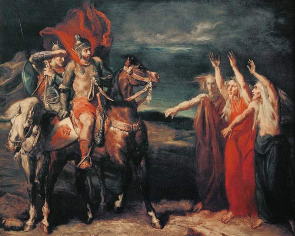 Macbeth a Théodore Chassériau