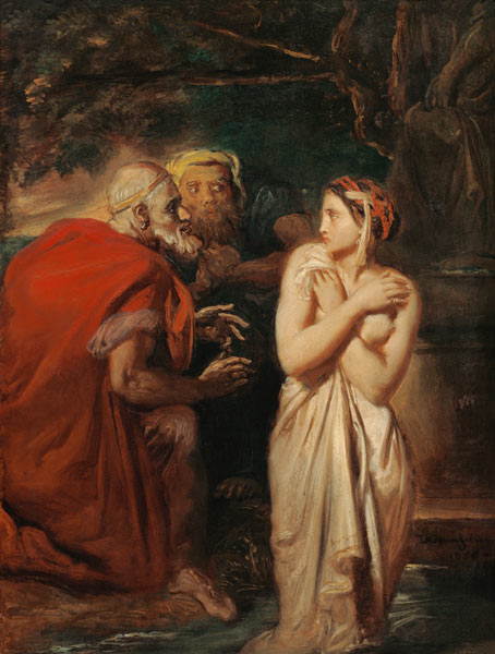 Susanna and the Elders a Théodore Chassériau