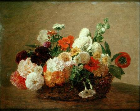 Still life with Flowers a Theodore Fantin-Latour