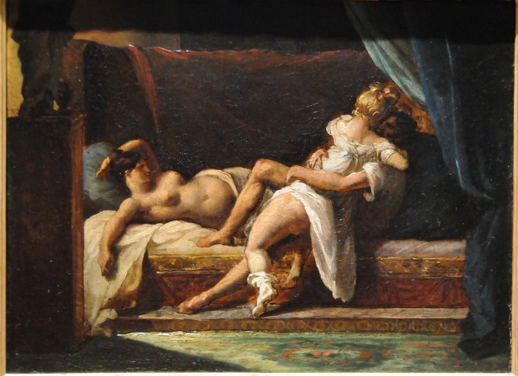Three Lovers (L'Amour à trois) a Theodore Gericault