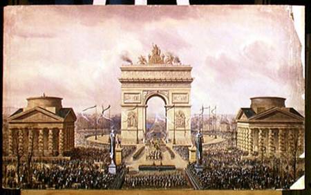 Return of the Ashes of the Emperor to Paris a Theodore Jung