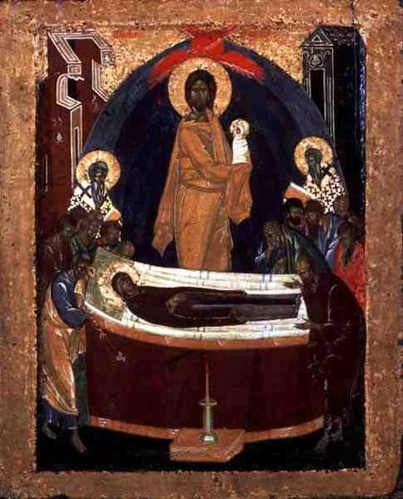 The Dormition a Theophanes the Greek
