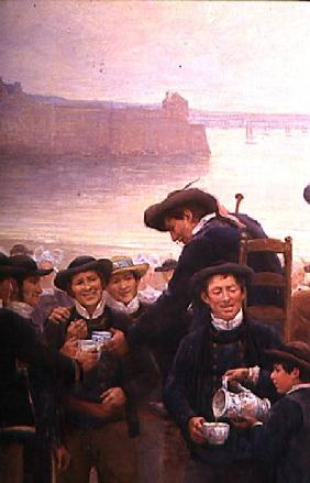 The Pardon in Brittany  (detail)