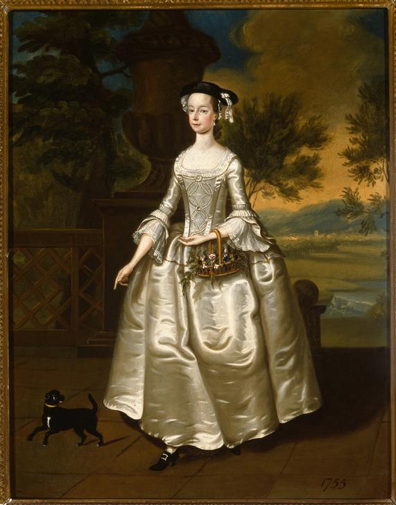 Portrait of Mary Jodrell a Thomas Bardwell