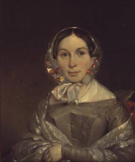 Portrait of Eliza Sophia Tilley a Thomas Bock