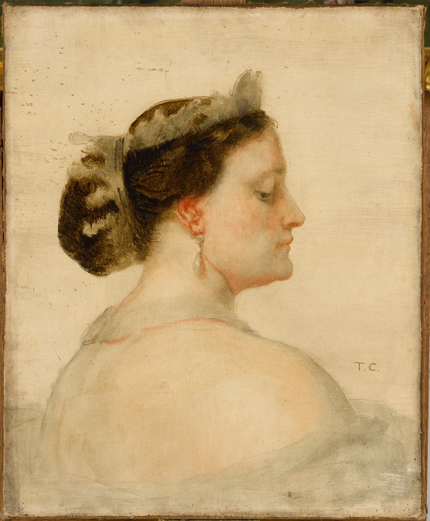 Portrait of Mathilde Bonaparte (1820-1904), Princesse Française a Thomas Couture