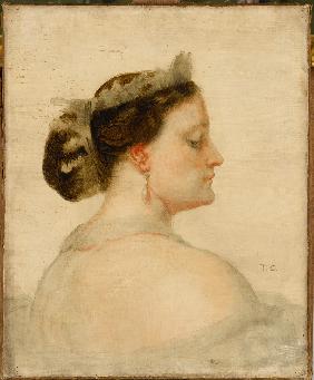 Portrait of Mathilde Bonaparte (1820-1904), Princesse Française