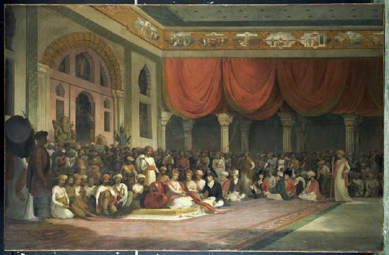 And the prince of Maratha paints contract end between Charles Warre a Thomas Daniell