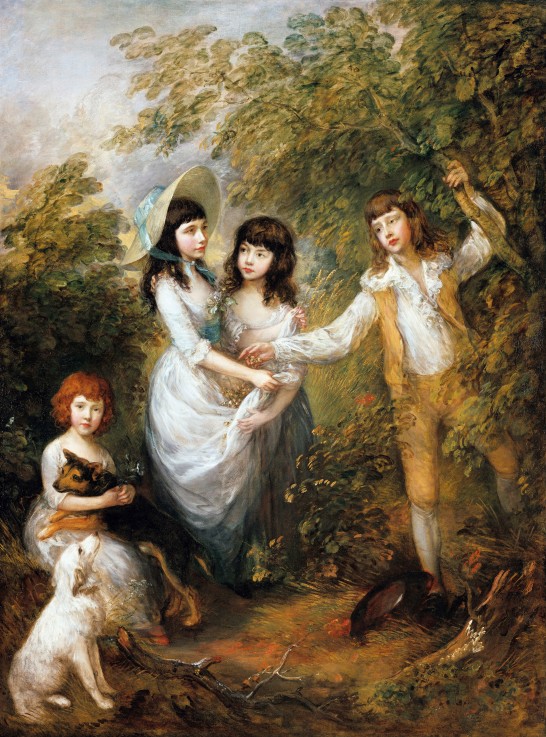 The Marsham Children a Thomas Gainsborough