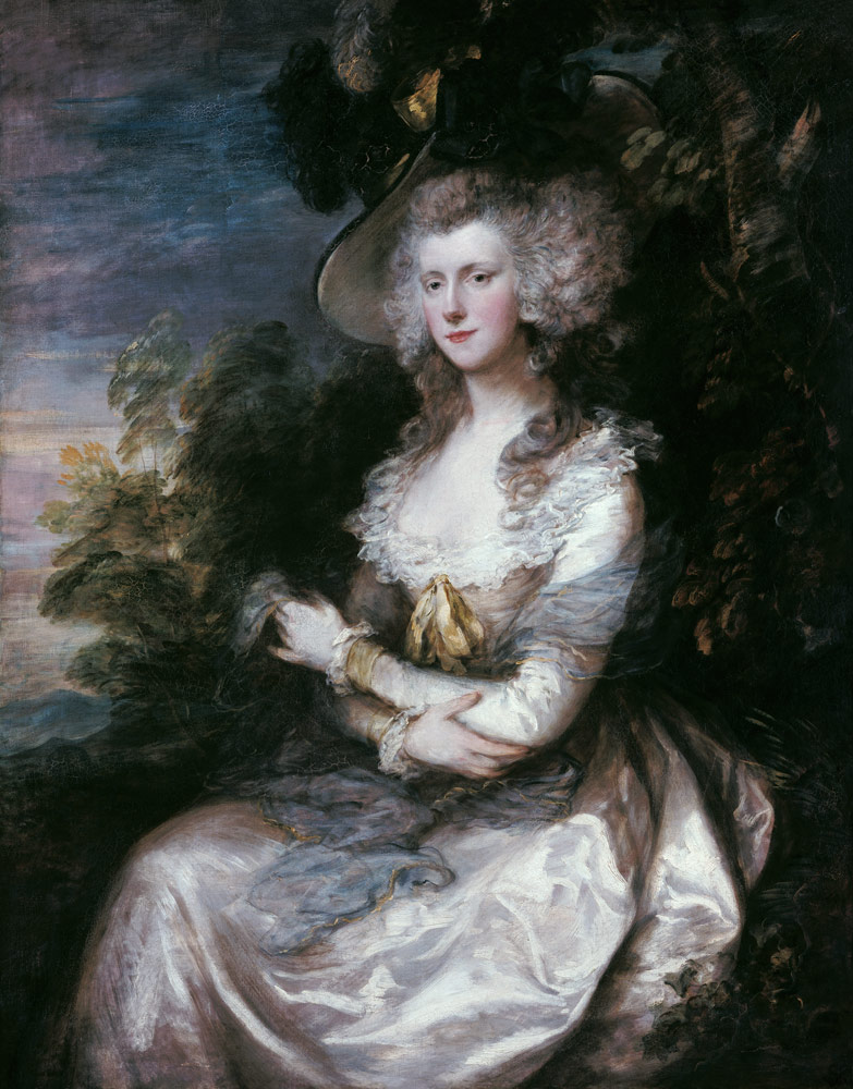 Portrait of Mrs.Thomas Hibbert a Thomas Gainsborough