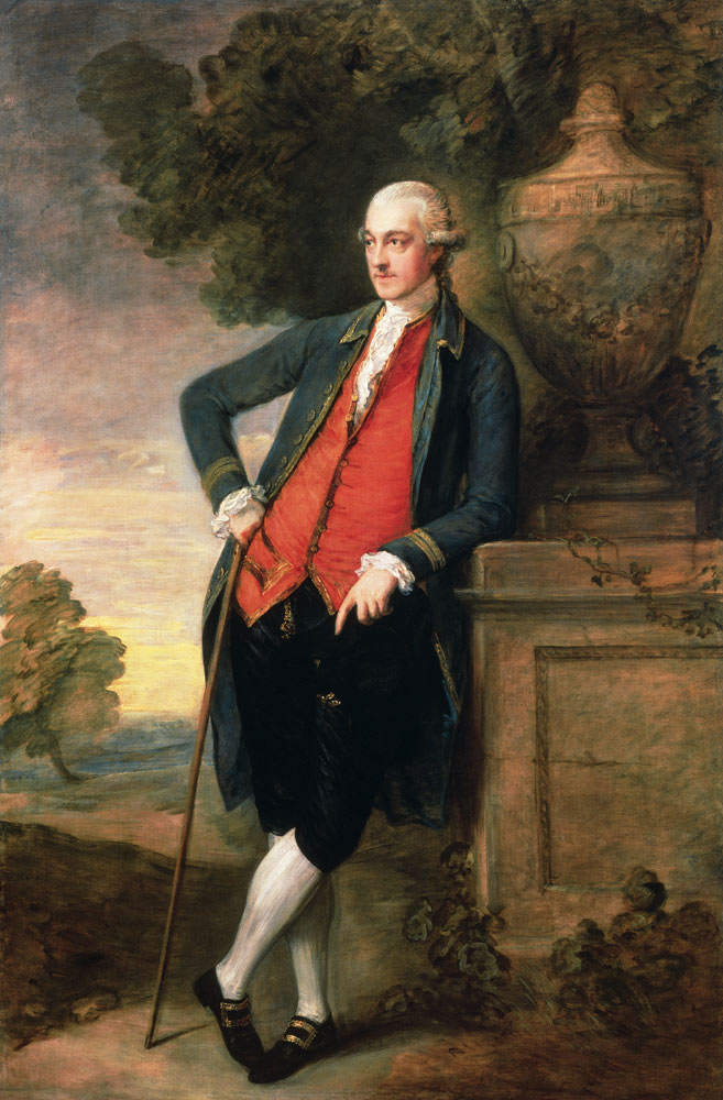 Portrait of Sir Harbord Harbord. Bt. Mp. a Thomas Gainsborough