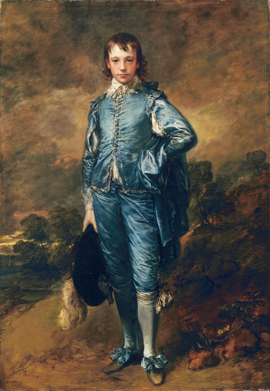 The Blue Boy a Thomas Gainsborough