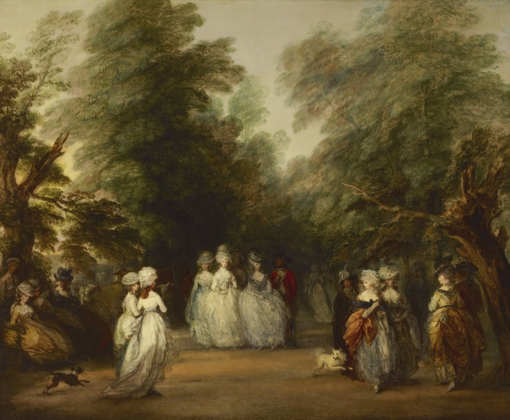 The Mall in St. James's Park a Thomas Gainsborough