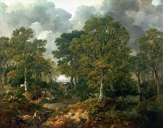 Gainsborough''s Forest (''Cornard Wood''), c.1748 a Thomas Gainsborough