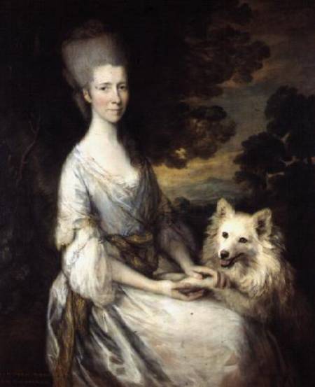 Jane, Lady Whichcote a Thomas Gainsborough