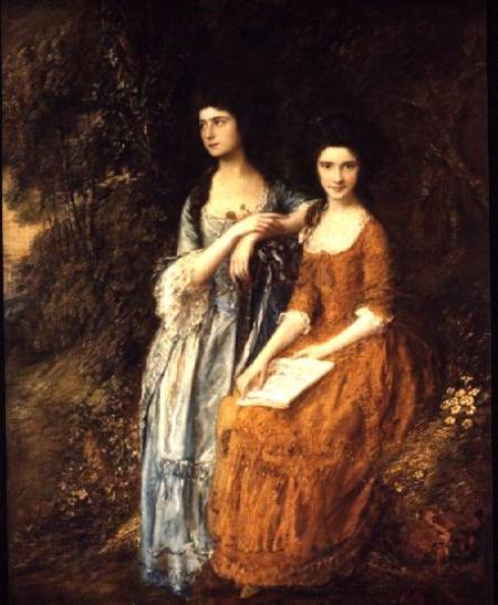 The Linley Sisters (Mrs. Sheridan and Mrs. Tickell) a Thomas Gainsborough
