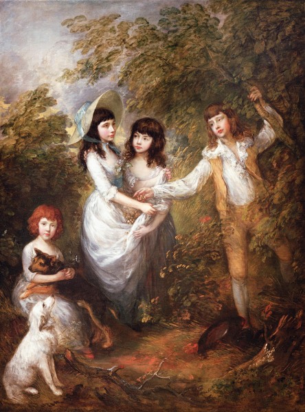Thomas Gainsborough , Marsham Children a Thomas Gainsborough
