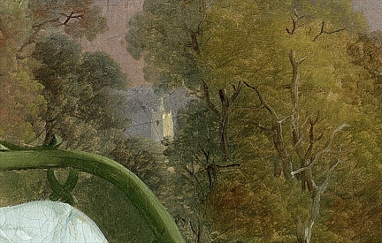 Mr and Mrs Andrews, c.1748-9 (detail of 467) a Thomas Gainsborough