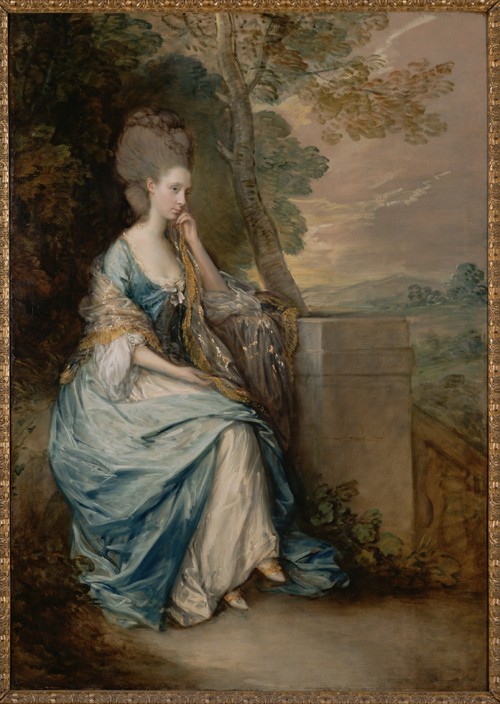Portrait of Anne, Countess of Chesterfield a Thomas Gainsborough